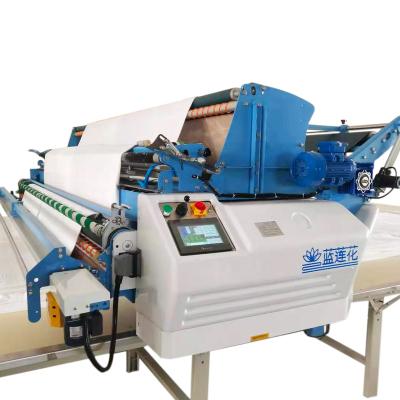 China Fabric Manufacturer Directly Supply Cotton Stitched Apparel Staple Lining Fabric Ultrasonic Quilted Automatic Spreading Machine for sale