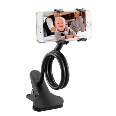 China Adjustable Lazy Phone Holder For Mobile Phone Holder For Tablet 360 Degree Flexible Phone Holder Christmas Gift for sale