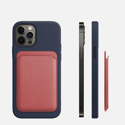 China Card Holder For iPhone 12 Pro Branded Magnetic Wallet Case With Magnet Phone Covers For iphone 12 for sale