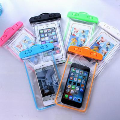 China brand new clear clear waterproof parchute for mobile phone IPX8 waterproof bags for sale