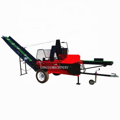 China Farms Forestry Machine 27ton Wood Processor With Log Pusher Firewood Processor With CE Approved for sale