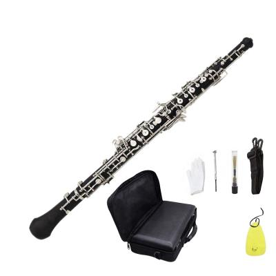 China International Standard Accept OEM Cheap Bakelite Professional Body Silver Keys Oboe for sale