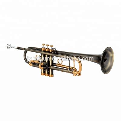 China Antique Body Accept OEM Cheap Professional Bb Vintage Gold Trumpet Brass for sale