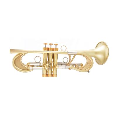 China Vintage Accept Professional OEM Vintage Heavy Brass Trumpet JYTR409MP for sale