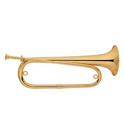 China Gold Lacquer Accept OEM Cheap High Quality Gold Flugelhorn Trumpet For Students for sale