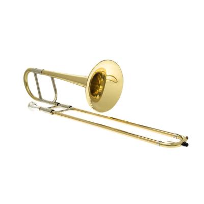 China Gold Lacquer Accept OEM Cheap Prime EB Gold Alto Trombone JYTB502 for sale