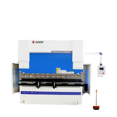 China Semi Automatic 200T 125 160T NC Steel Plate Hydraulic Press Brake Suppliers for sale