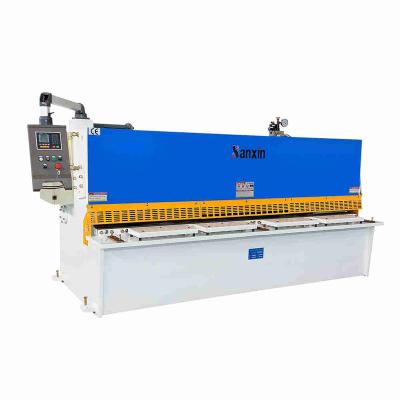 China technical specification plate steel qc12y 6x2500 hydraulic swing beam shearing machine for sale