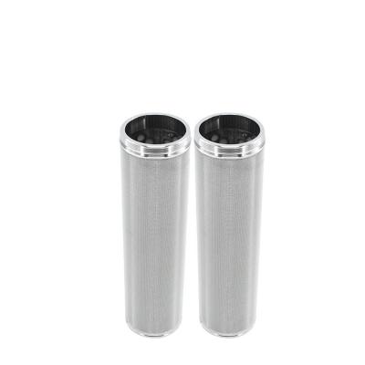 China Building Material Stores Customizable 304 Sintered Stainless Steel Mesh Filter Element for sale