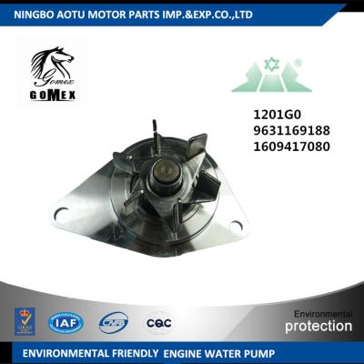 China PEUGEOT Engine Water Pump 1201G0 9631169188 1609417080 , Automobile Water Pump for sale