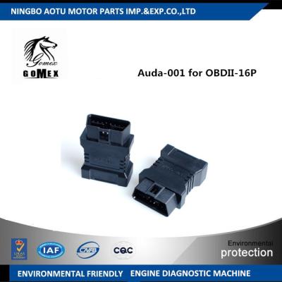 China Automotive Diagnostic Tools / Vehicle Diagnostic Port OBD II Adapter Auda - 001 for sale