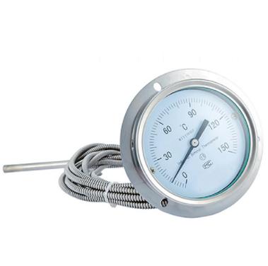 China Best Price Stainless Steel Gas Expansion Thermometer Industrial Bimetallic Thermometer Temperature for sale