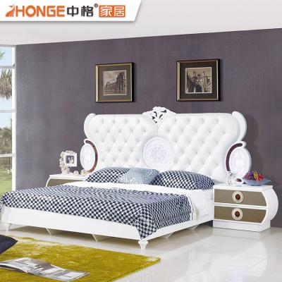 China Antiquity ; fashion ; luxury new design home furniture bedroom furniture set with mdf hardware for sale