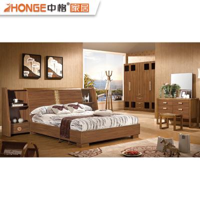 China Wood Bedroom Home Bedroom Bed MDF Space Saving Bedroom Furniture Set for sale