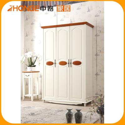 China Modern Bedroom Furniture 7D007 Single Panel Bedroom Kids Wardrobe Furniture For 3 Doors Bedroom Wardrobe Design for sale