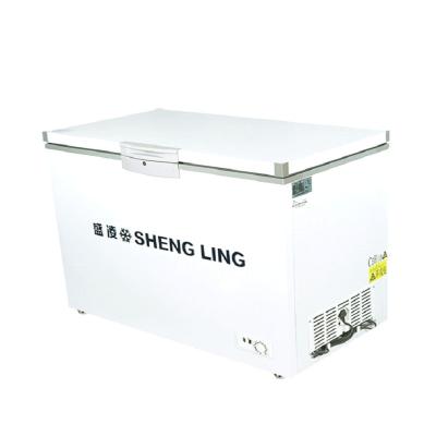 China Japan Competitive Price Commercial Electric Chest Freezer Dual Temperature Chest Freezer For Meat Process for sale