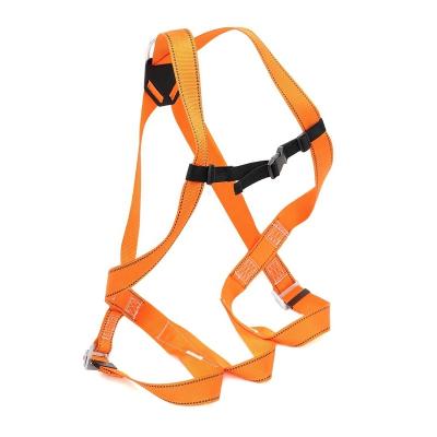 China Fall Protection Polyester Full Body Harness High Strength Adjustable Harness For Fall Protection for sale