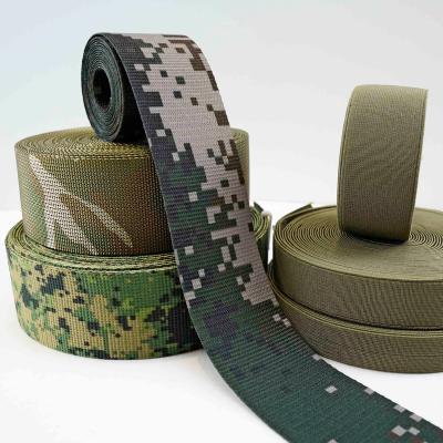 China High quality customizable polyester hot-copy webbing multicolor polyester webbing for sale