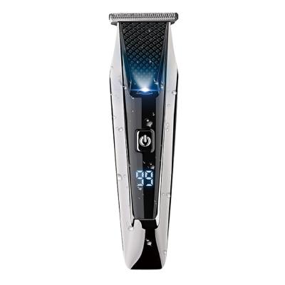 China Rechargeable RV Digital Display Oil Hair Beard Trimmer WaterproofIPX6 for sale