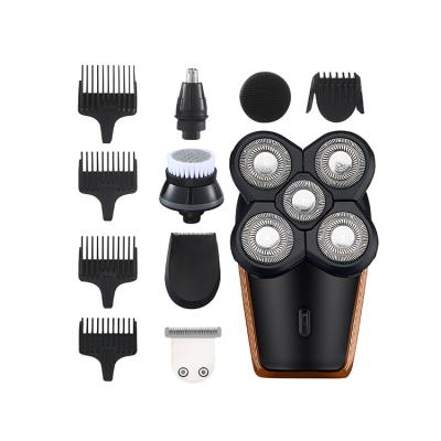 China Unique Design Car Rechargeable 11 in 1 Grooming Kit Waterproof IPX5 Five Heads Shaver Set for sale