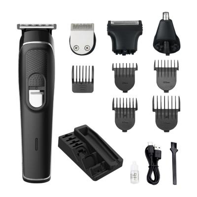 China Multifunctional Home RV Travel Nose Hair Trimmer Beard Hair Trimmer 11 in 1 Electric Hair Clippers Kit for Men for sale