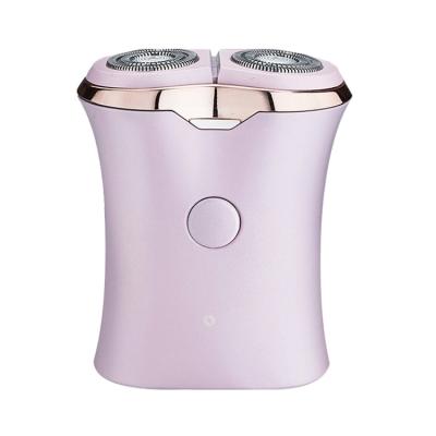 China High Quality Rechargeable Waterproof Lady Triple Blade Mini Body Trimmer IPX6 for sale