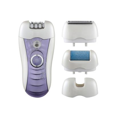 China Rechargeable Car Epilator, Body Trimmer, Hard Remover 4 in 1 Lady Epilator Set for Lady for sale