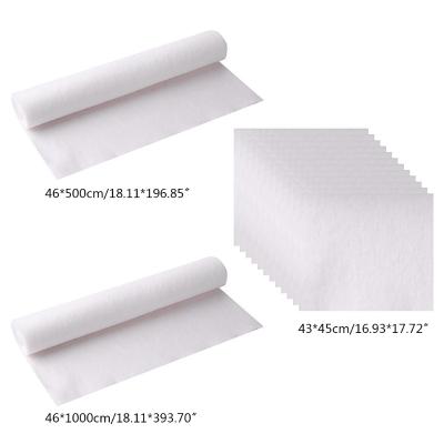 China Range Hood Kitchen Range Hood Grease Filter Paper Anti-oil Vapors Sticker Nonwoven Oil-proof Filter Absorbing Paper for sale