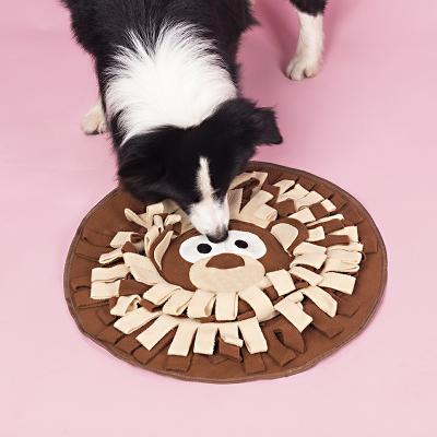 China Viable Monkey Sniffing Mat Snuff Mat Food Small Dog Puzzle Slow Forming Mat Dog Accessories Pets Dogs for sale