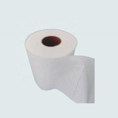 China Strong Bamboo Toilet Paper Roll Toilet Paper Rose Embossed Bathroom Tissue Soft Comfortable Soft Eco-friendly for sale