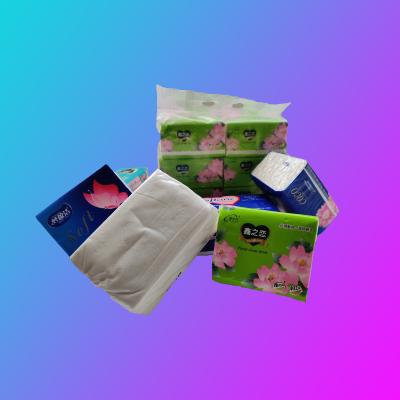 China Box Tissue Soft Packed Paper Facial Tissue Bamboo Facial Tissue Travel Sport Box Seat Style Office Pulp Hotel Color Package Feature Eco for sale