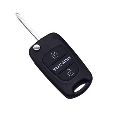 China Replace High Quality Car Key Case Vehicle Keys Spare 3 Buttons Car Cover Key For Hyundai KIA Tucson for sale