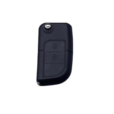 China Replace Universal Car Key Case 2 Button Mute Key Remote Flip Car Key Remote Replacement For Changan for sale