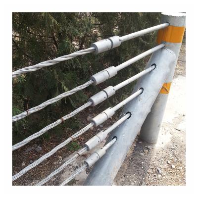 China High Durable Cable Guardrail System Road And Bridge Safety Protection for sale