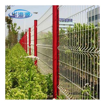 China Easily Assembled Commercial Galvanized 3D Steel Welded Curved Wire Mesh Fence for sale