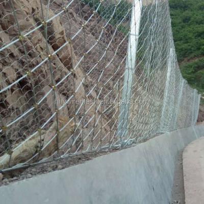 China Plain Weave Stainless Steel Wire Rope Mesh Fences Net / Rockfall Rockfall Manufacture (Factory) for sale