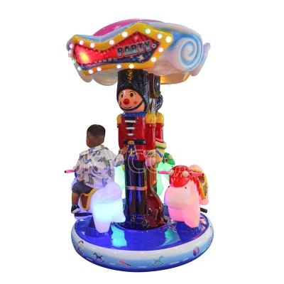 China Innotative Kiddie rides new technology kiddie horse rides hot sale coin operated machine spinning for kids for sale