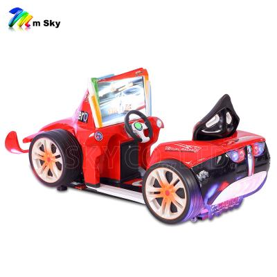 China Innotative Kiddie Rides Win Money Steering Wheel Kiddie Rides Coin Operated Car Kiddie Rides Game for sale