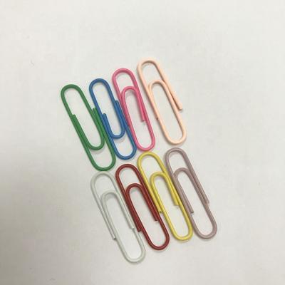 China Metal Stationery Supplies Higher Quality Color Paper Clip 32mm for sale