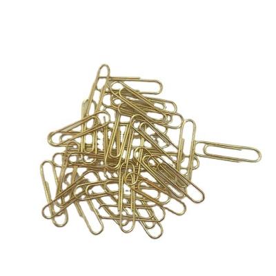 China House. Office. School Rose Gold Copper Office Stationary Large Paper Clips Stainless Corrosion Proof Gold Colored for sale