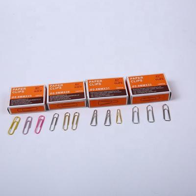 China Staple Paper Clip 28mm Choose Color And Pack Sizes Red White Green Blue Pink for sale