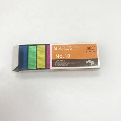 China 1000pcs metal clip pin no.10 made with colorful clip glue to sell well in supermarket for sale