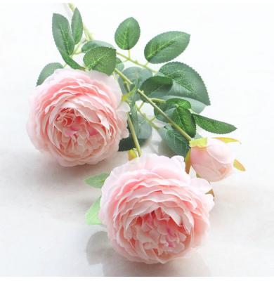 China Contemporary Home Boho Decor Wholesale Wholesalers Bulk Cheap Artificial Flowers Peony Bouquet Arrangements Artificial Flowers From China for sale