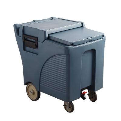 China Waterproof Customized Cooler Box For Fresh Seafood By Spin Molding Process for sale