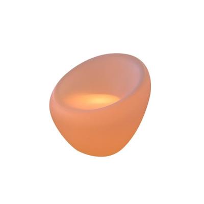 China Modern Hot Selling Furniture Luminous Rotation Casting Stool Plastic Plastic Bar Chair For Home And Bar for sale