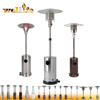 China Outdoor Table Top Propane Patio Heater Portable Garden Stocked for sale