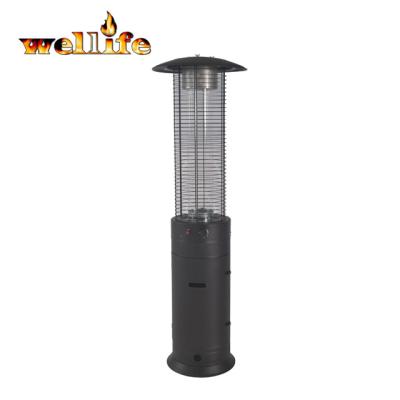 China New Style Outdoor Stocked Round Red Infrared Lamp Patio Heater for sale