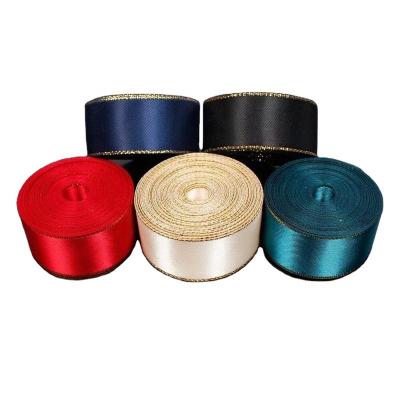 China Sustainable Custom Logo Printed Satin Ribbon Wholesale Good Quality for sale