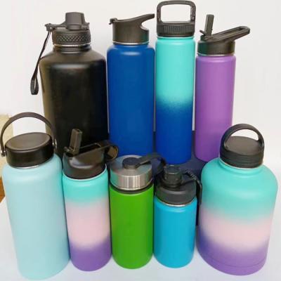 China Viable Keep Cool 24H 500ml 750ml Stainless Steel Cola Shape Vacuum Eco Friendly Insulated Double Sports Cool Water Bottle for sale