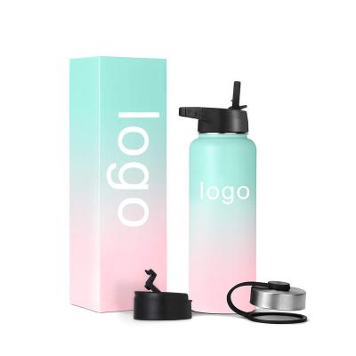 China Sustainable High Quality Business Custom Logo Stainless Steel Thermal Bottle Vacuum Thermos Mug for sale